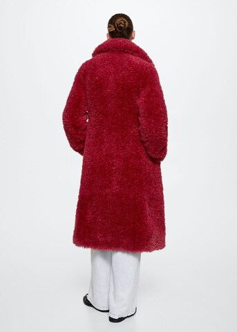 MANGO Winter Coat 'Eureka' in Red
