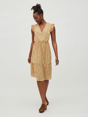 VILA Dress 'Ganla' in Yellow