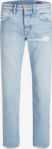 JACK & JONES Regular Jeans 'CHRIS' in Blauw: voorkant