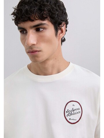 Scalpers Shirt 'Librairie' in Beige