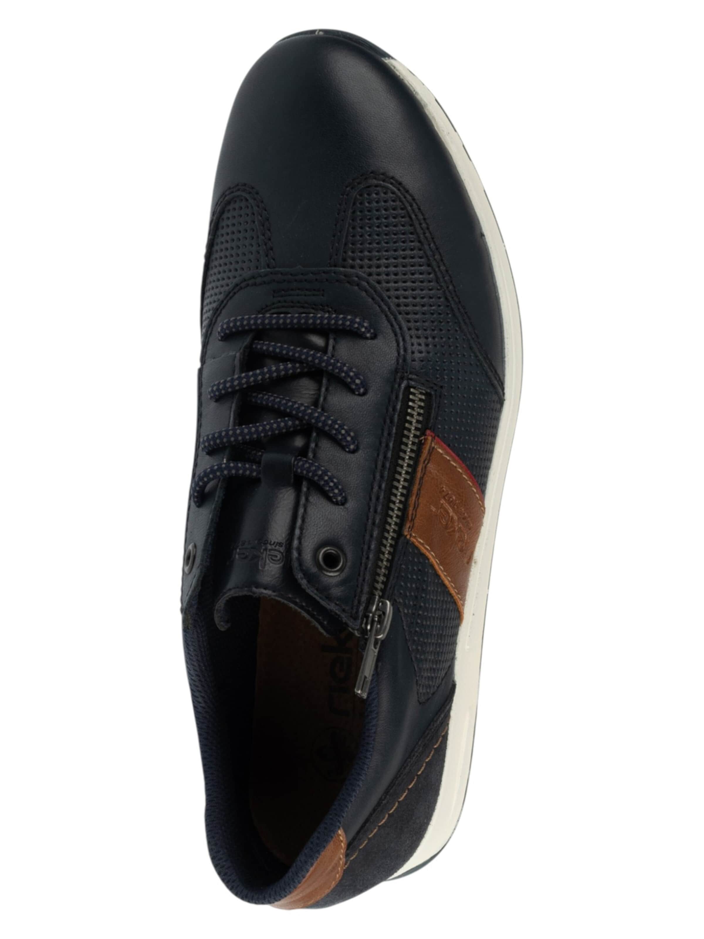 Baskets basses Rieker en bleu