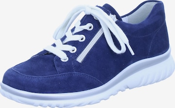 SEMLER Schnürschuh 'Lena' in Blau: Vorderseite