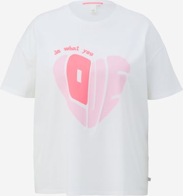 s.Oliver Shirt in White: front