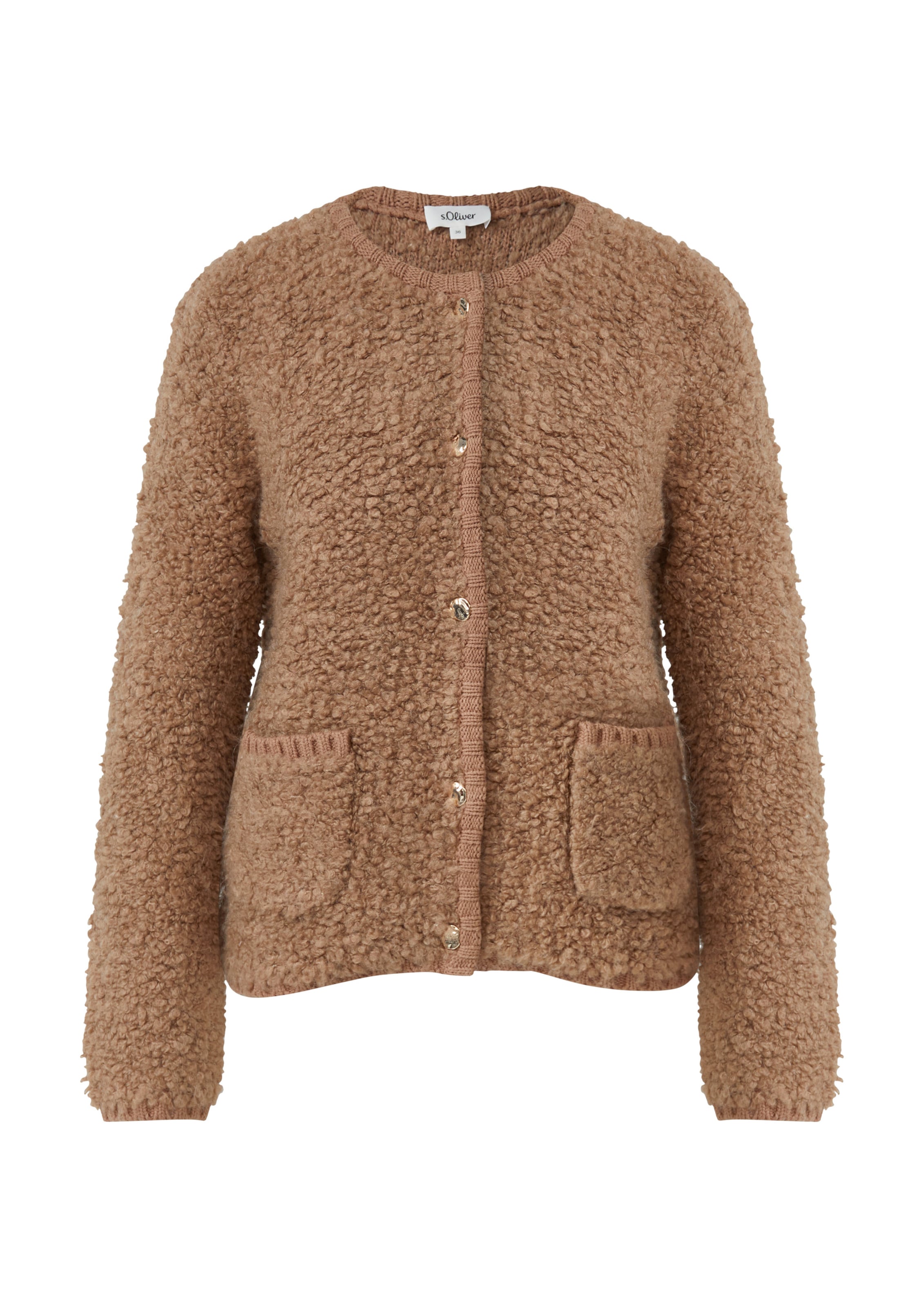 ruda s.Oliver Kardiganas: priekis