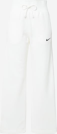 NIKE Pantalón 'Phoenix Fleece' en negro / blanco, Vista del producto