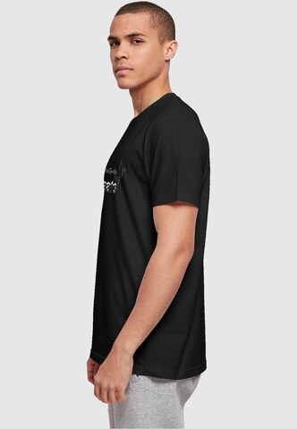 Merchcode Shirt 'Christmas beats' in Black