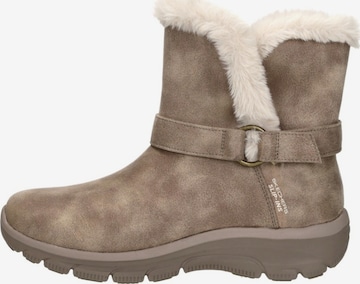 Boots 'Slip-Ins Relaxed Fit' SKECHERS en gris : devant