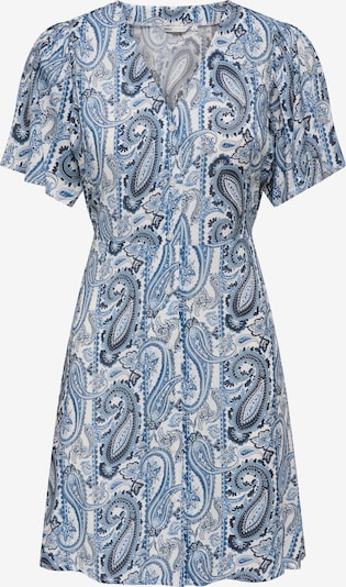 Vasarinė suknelė 'ONLEVIDA' iš ONLY, spalva – tamsiai mėlyna jūros spalva / azuro spalva / šviesiai mėlyna / balta, Prekių apžvalga