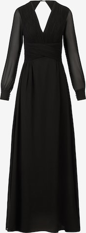 Robe de soirée Kraimod en noir : devant