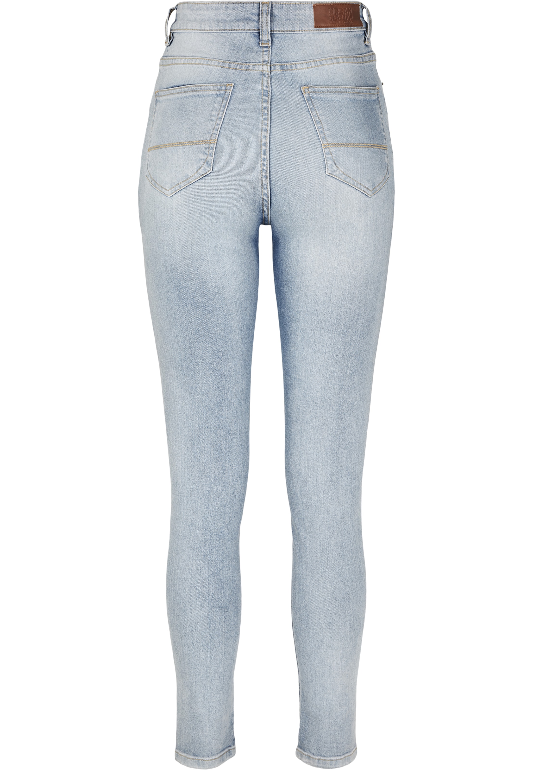 Urban Classics Skinny Jeansy w kolorze niebieski