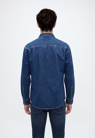 zils Abercrombie & Fitch Standarta piegriezums Krekls