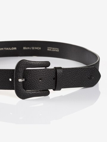 TOM TAILOR Belt ' All Styles ' in Black