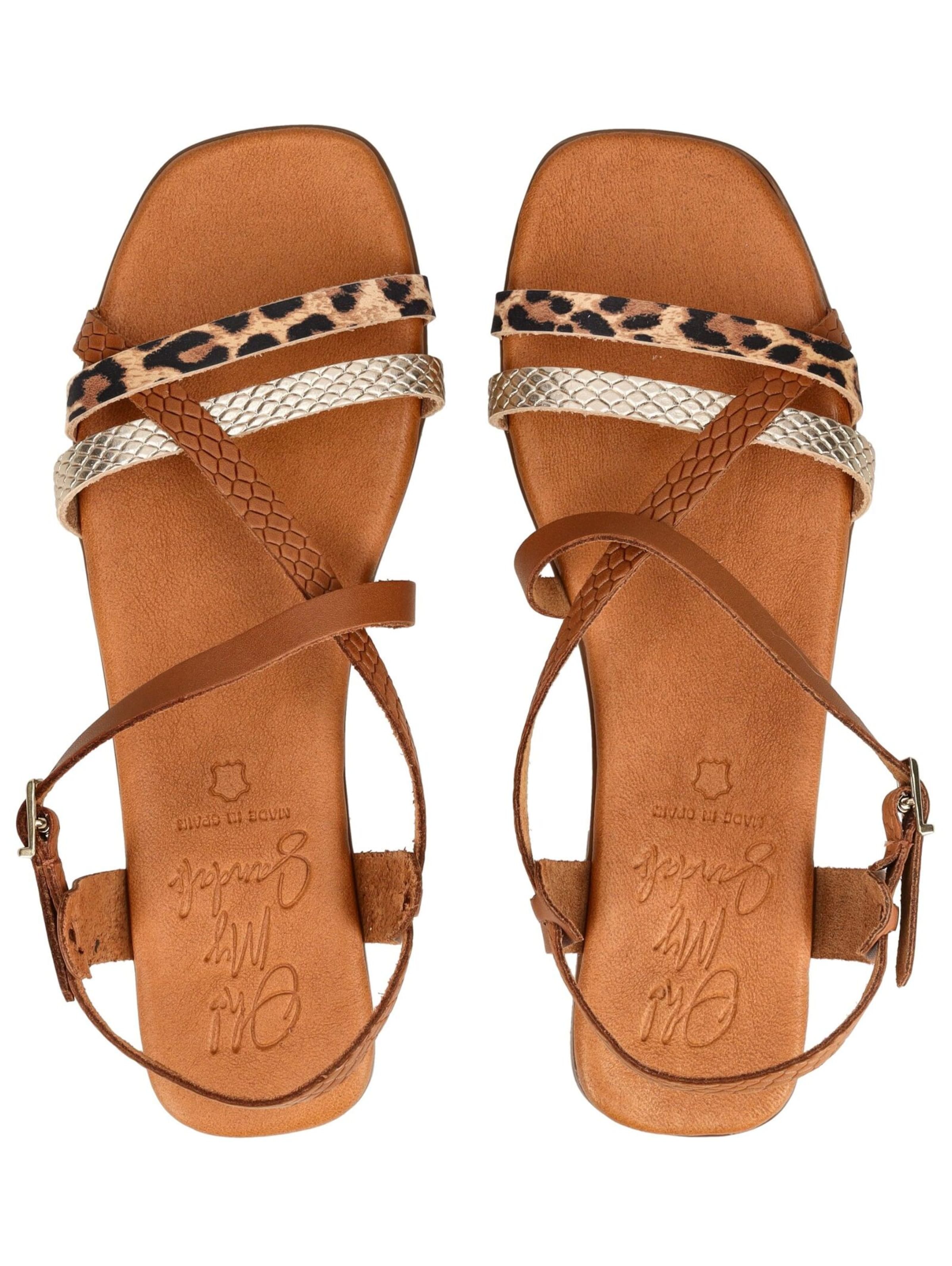 Oh! My Sandals Sandale in Braun