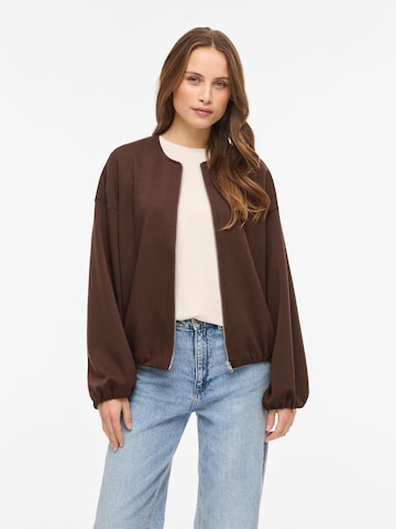 VILA - Cárdigan 'VIMEFLECA' en marrón: frente