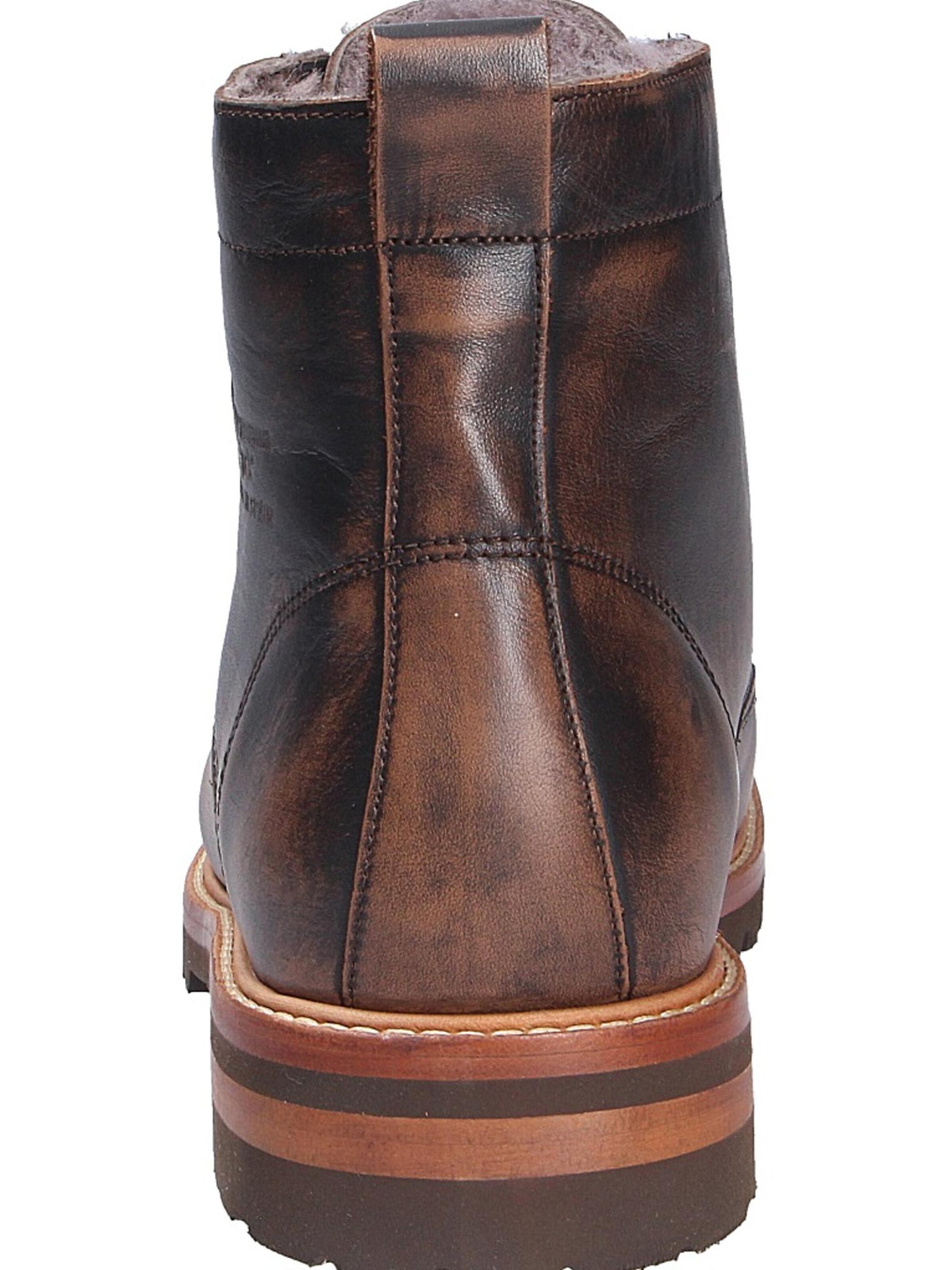 PANAMA JACK Lace-Up Boots 'EMERY IGLOO' in Brown
