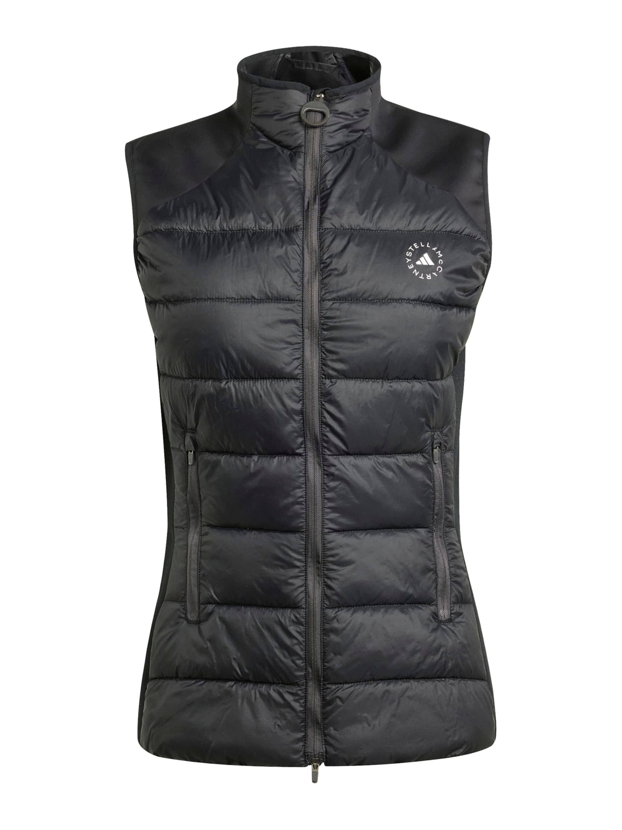 ADIDAS BY STELLA MCCARTNEY - Chaleco deportivo 'TrueNature' en negro: frente