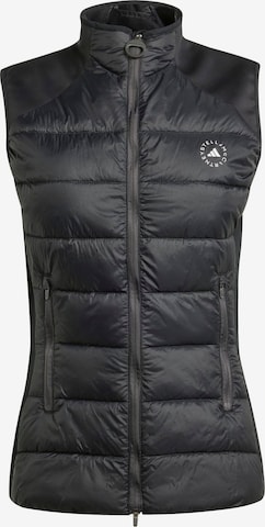 ADIDAS BY STELLA MCCARTNEYSportski prsluk 'TrueNature' - crna boja: prednji dio