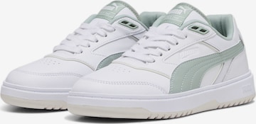 PUMA - Sapatilhas baixas 'Doublecourt' em branco