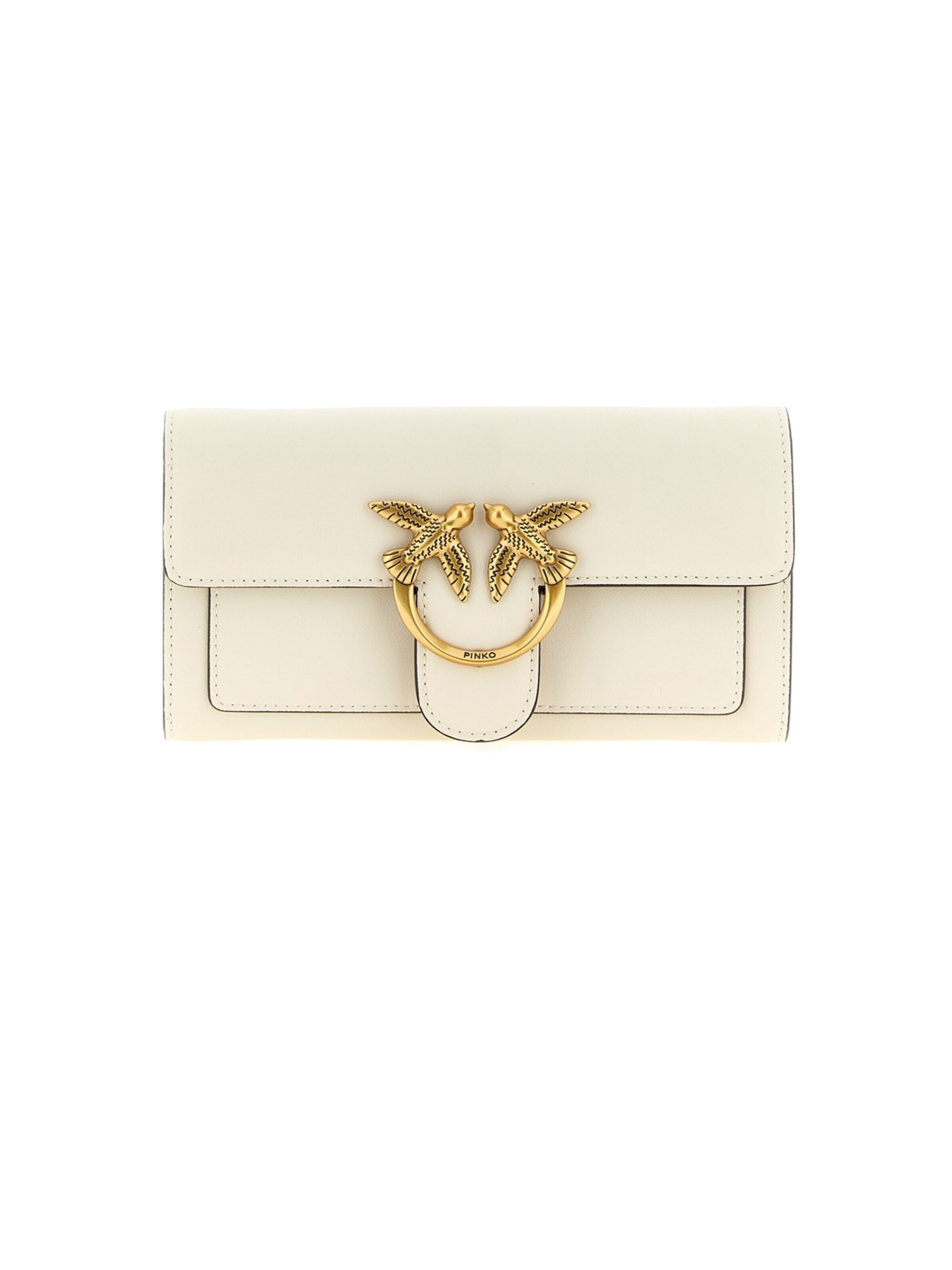 Portamonete '100062 A0F1' di PINKO in beige: frontale