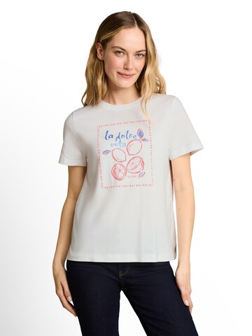 TOM TAILOR Shirt in White: front