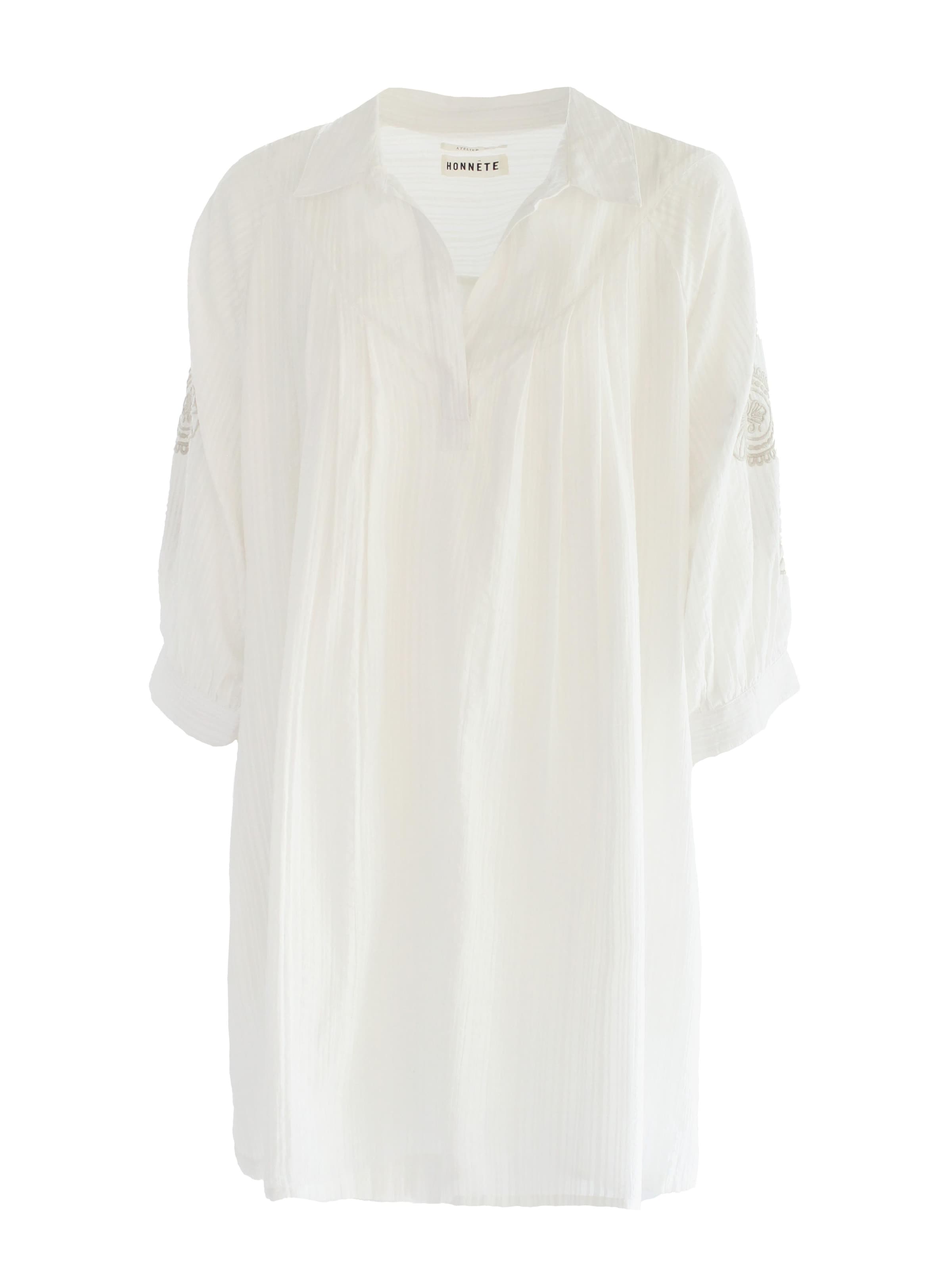 Honnête Atelier Jurk 'Hope' in Wit