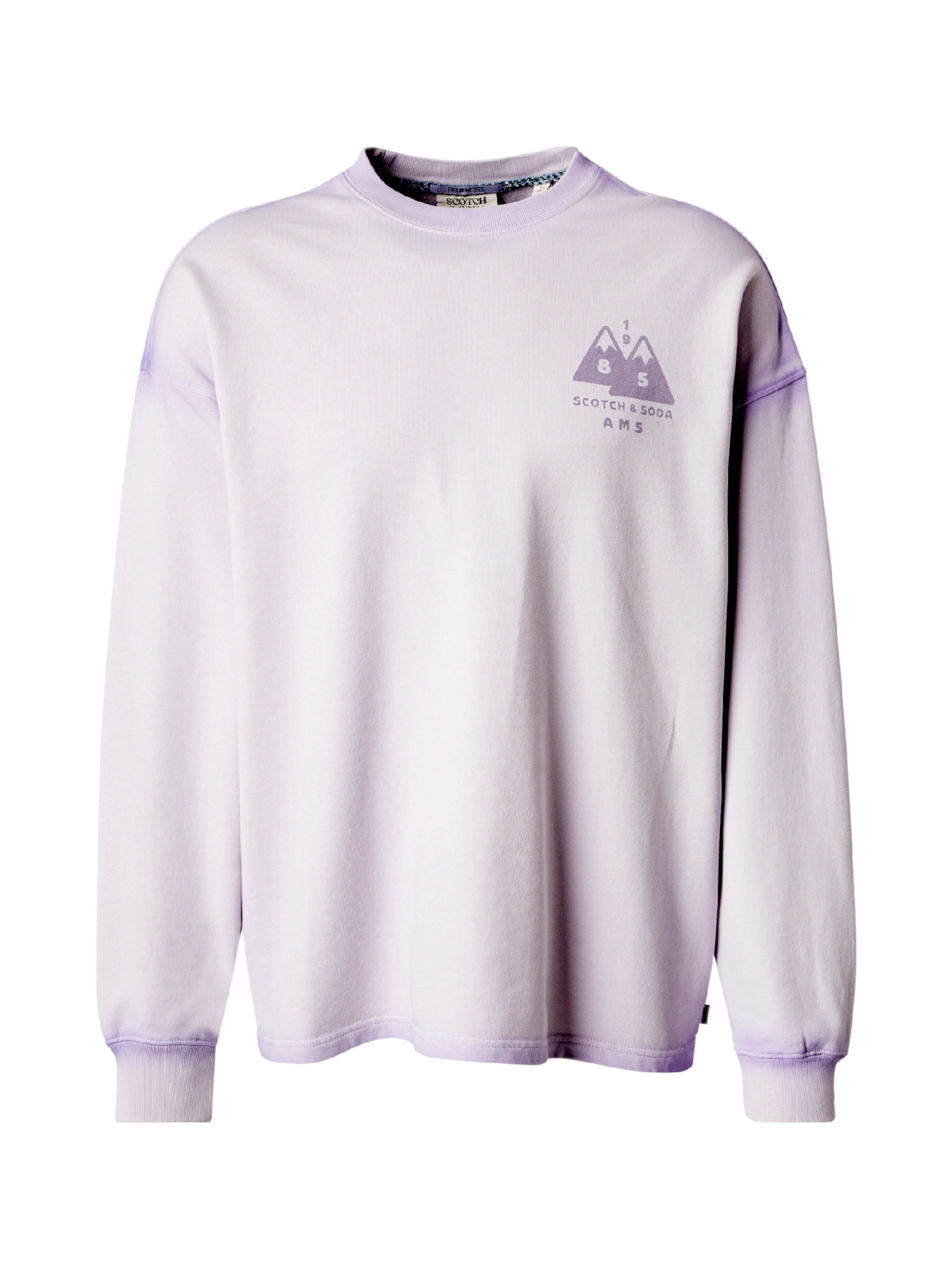 Sweat-shirt SCOTCH & SODA en violet : devant