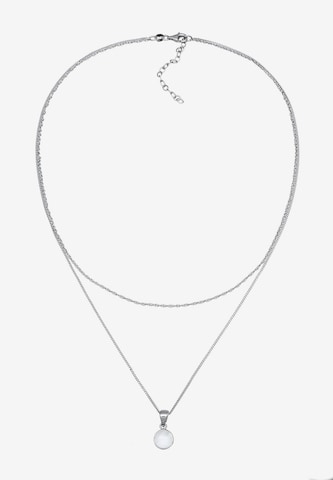 ELLI Ketting in Zilver: voorkant