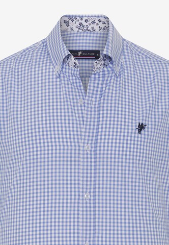 DENIM CULTURE - Ajuste regular Camisa 'Harvey' en azul