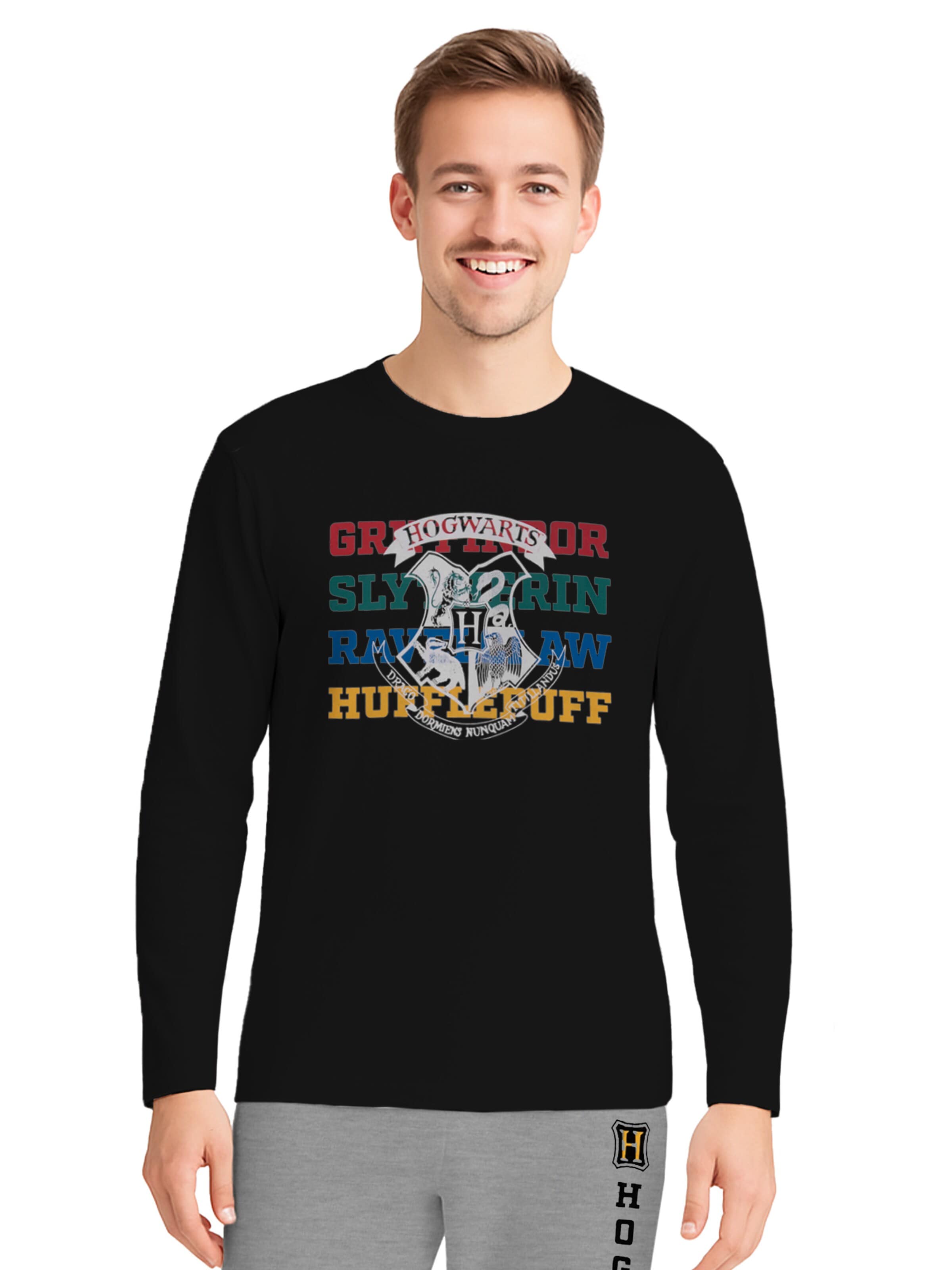 Harry Potter Pyjama lang 'Hogwarts'‌‌‌‌ in Mischfarben: Vorderseite