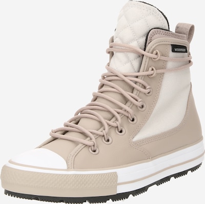 CONVERSE Baskets hautes 'Chuck Taylor All Star All Terrain' en nude / pierre / noir / blanc, Vue avec produit