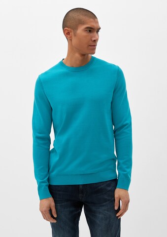 s.Oliver Trui in Blauw: voorkant