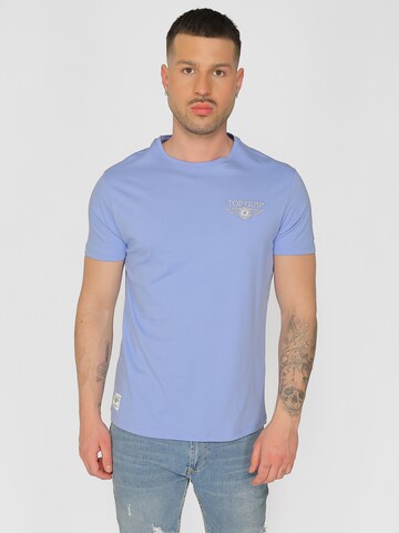 TOP GUN Shirt in Blauw: voorkant