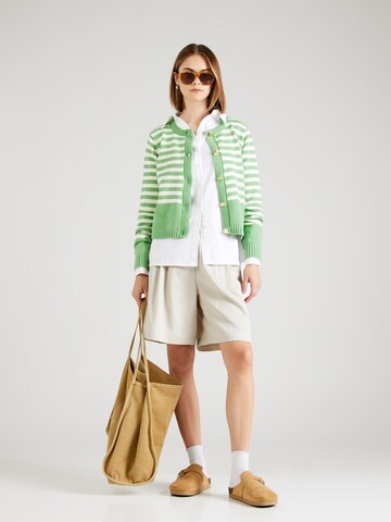 Fabienne Chapot Gebreid vest 'Stine' in Groen