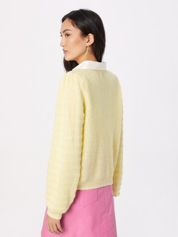 Cardigan Moves en jaune