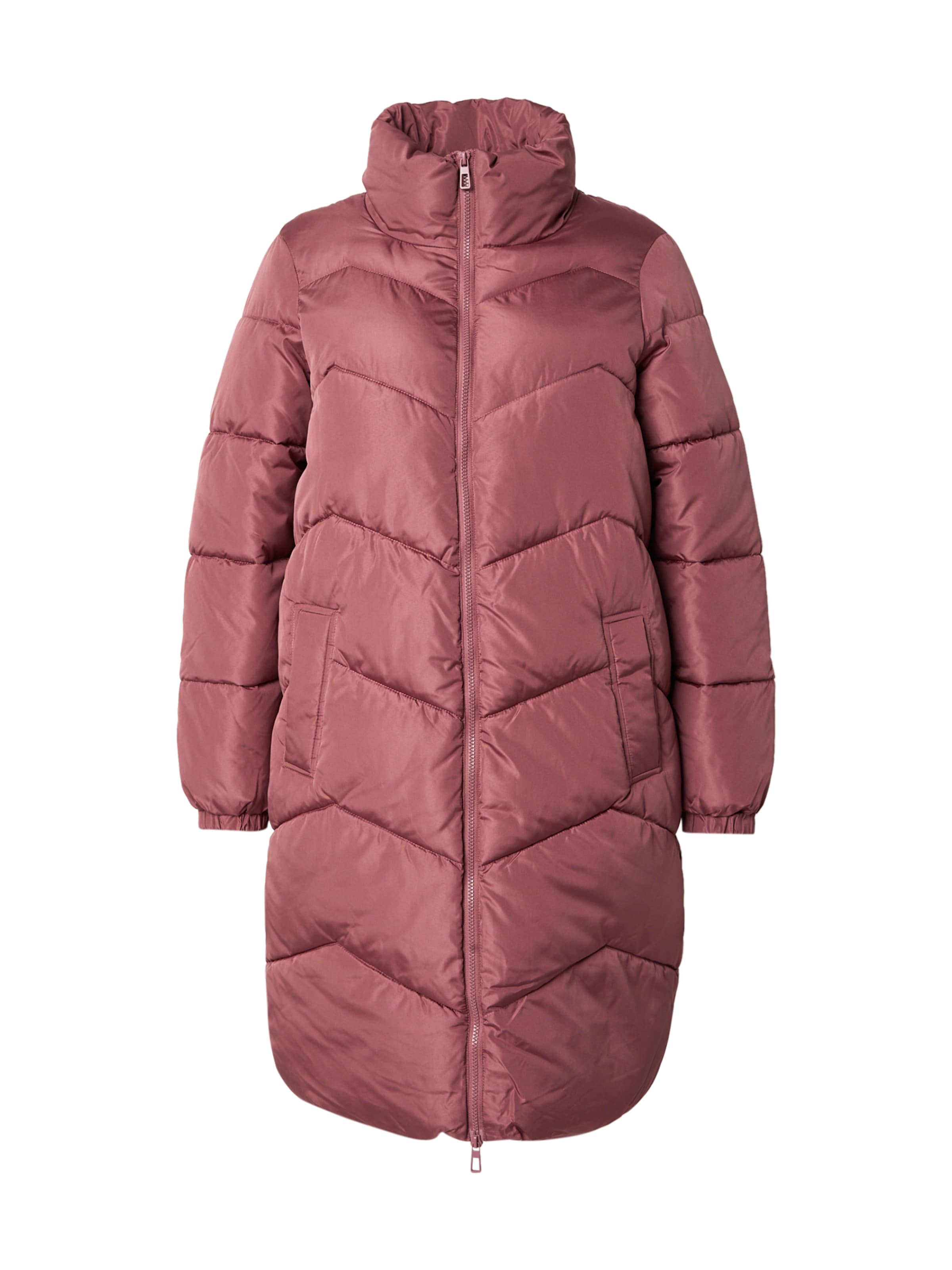 Manteau d’hiver 'VMCligario' Vero Moda Curve en marron : devant