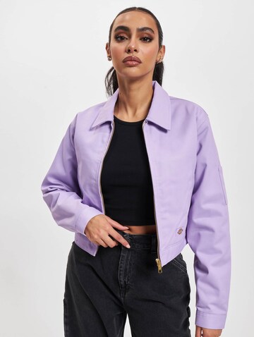 Veste mi-saison DICKIES en violet : devant