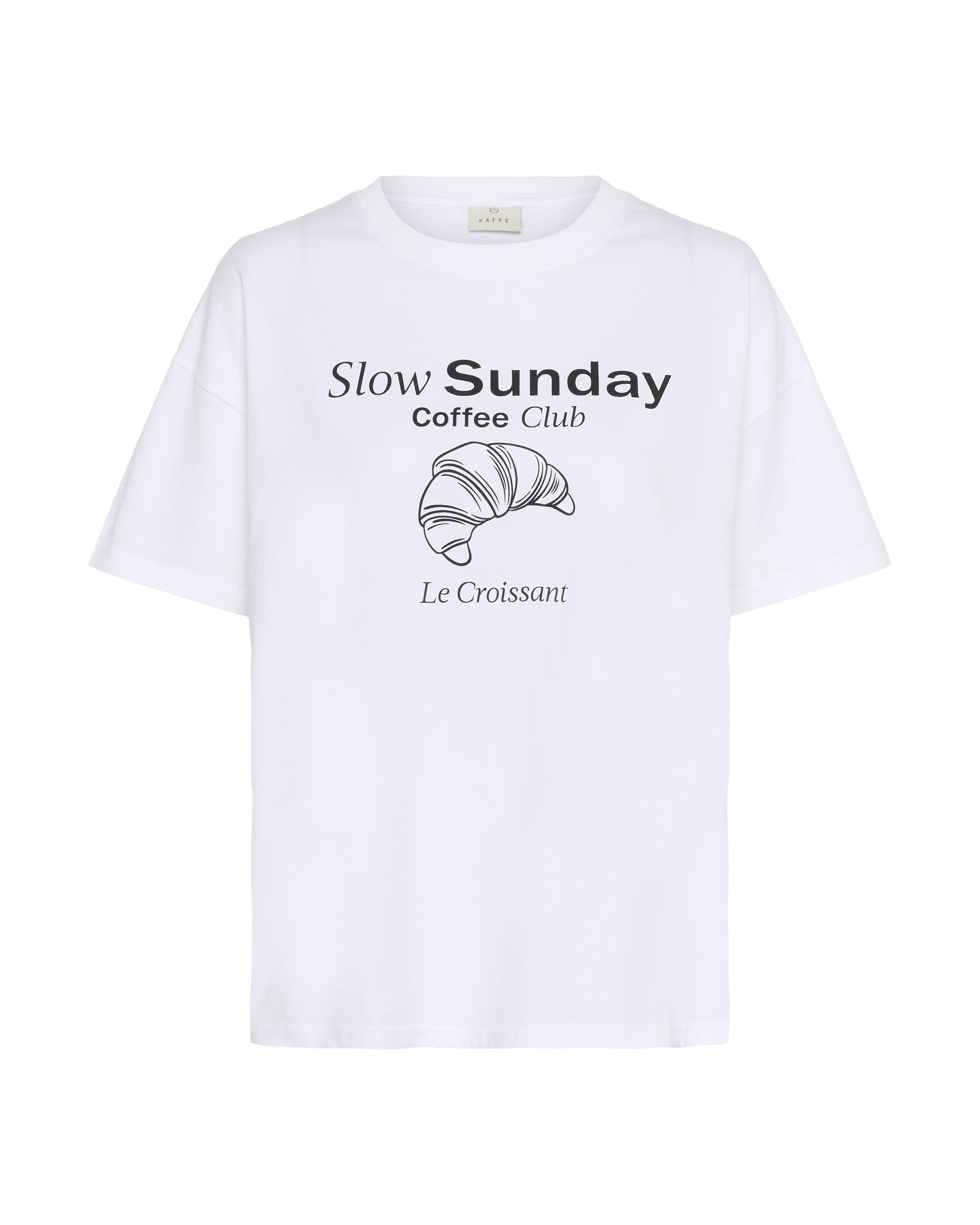 Kaffe Shirt 'KAElly' in Wit: voorkant