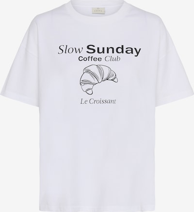 Kaffe Majica 'KAElly' u crna / bijela, Pregled proizvoda