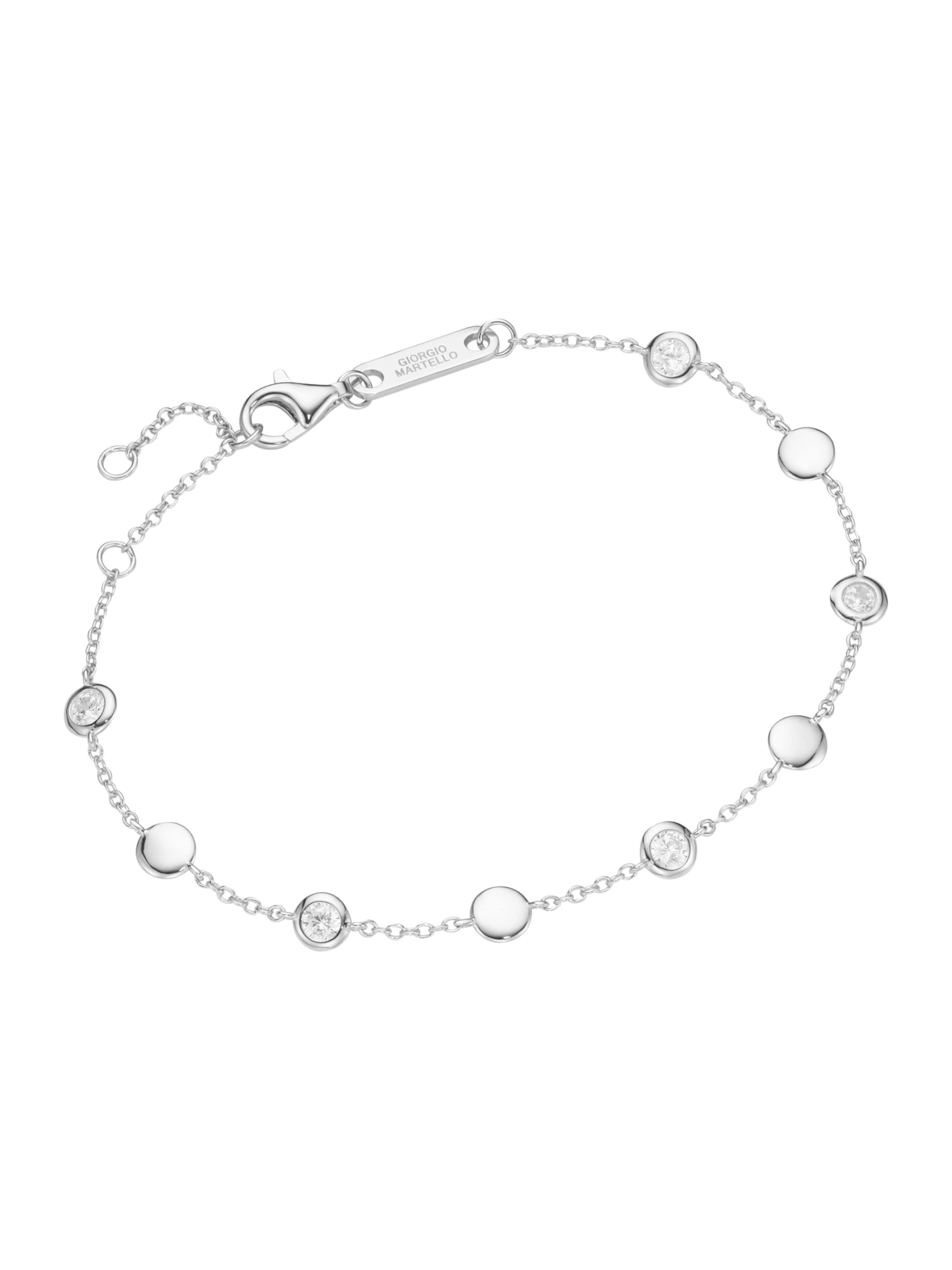 Bracelet Giorgio Martello Milano en blanc : devant