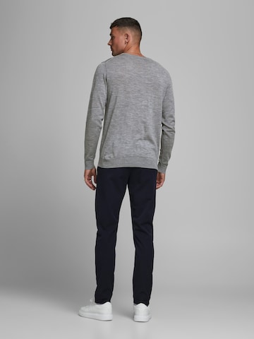 JACK & JONES Regular Fit Pullover 'Mark' in Grau