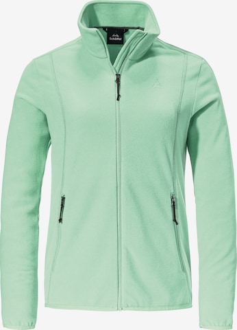 Veste en polaire fonctionnelle 'Ash' Schöffel en vert : devant