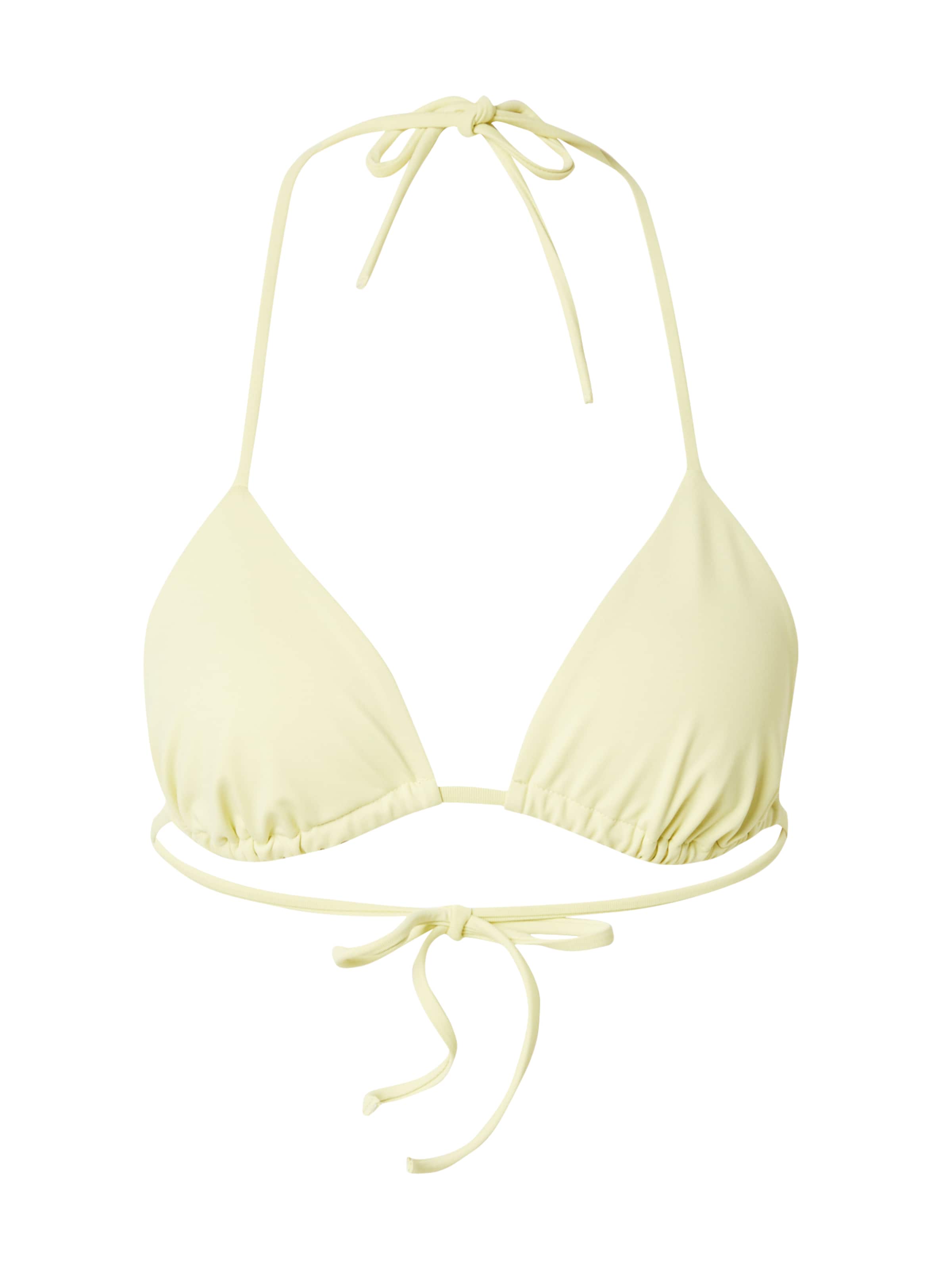 Samsøe Samsøe Kolmnurk Bikiinitopp 'Sachi', värv roheline: eest vaates