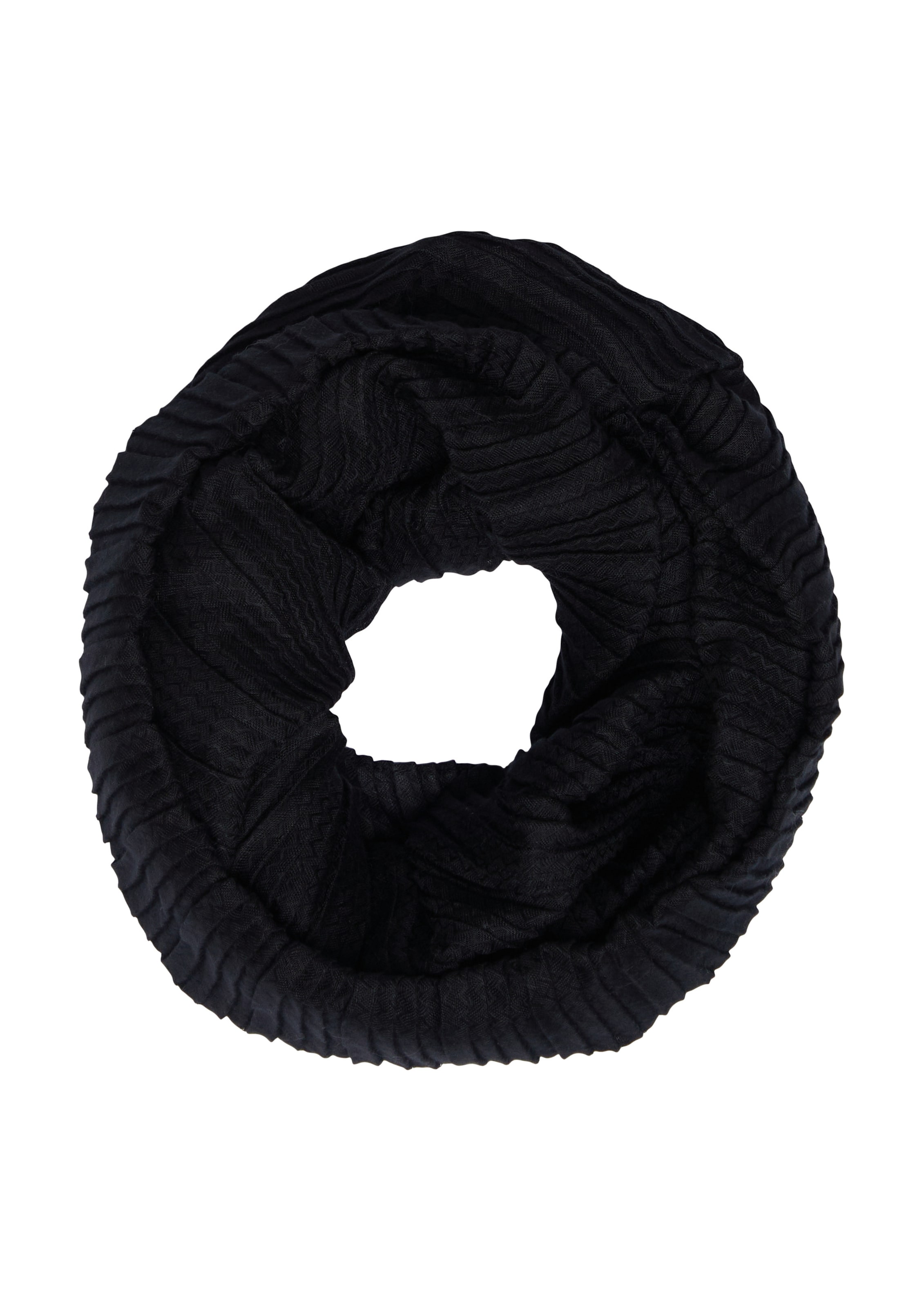 s.Oliver Tube Scarf in Black: front