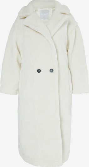 Cappotto invernale usha WHITE LABEL di colore bianco lana, Visualizzazione prodotti