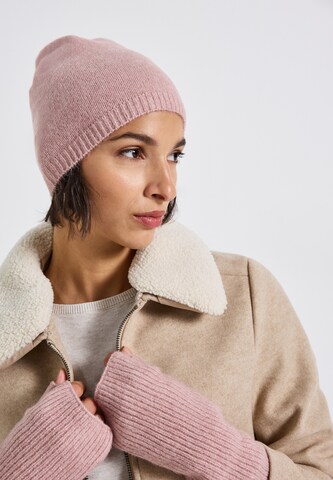 STREET ONE Beanie in Pink: front