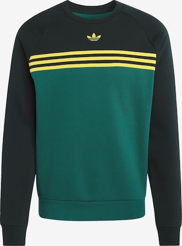 Sweat-shirt ADIDAS ORIGINALS en vert : devant