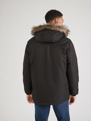 JACK & JONES Winterparka 'JJSTAR PARKA' in Zwart