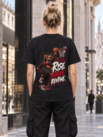 LUNØIR StudioMajica 'BOSS Femme Basketball Daily Rise' - crna boja
