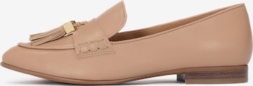 Kazar Classic Flats in Brown: front