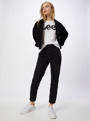 Maglietta 'LOGO TEE' di Lee in bianco